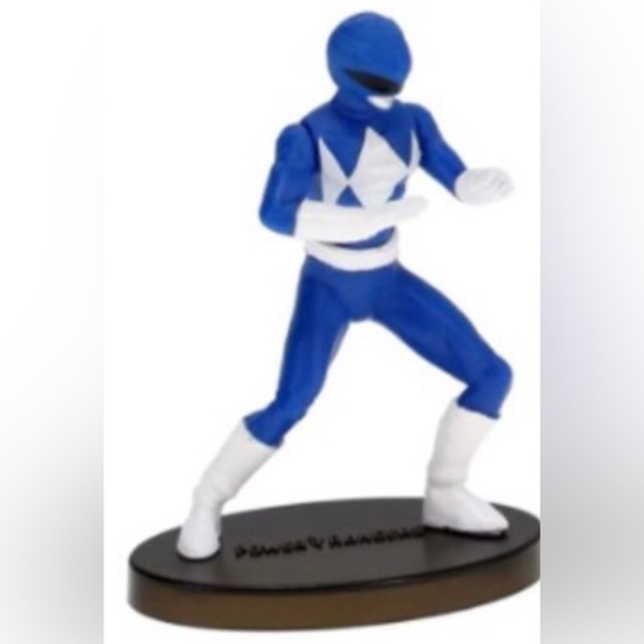 Power Rangers Action Figures Collectible Play Set | Blue Black Green Red & Pink - Picture 12 of 16